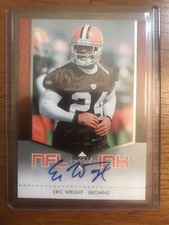 2007 Upper Deck NFL Ink Eric Wright #NFLI-EW Rookie Auto RC