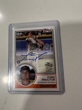 2023 Topps Archives - 1983 Fan Favorite Autographs #83FF-FP Ford Proctor (AU,...