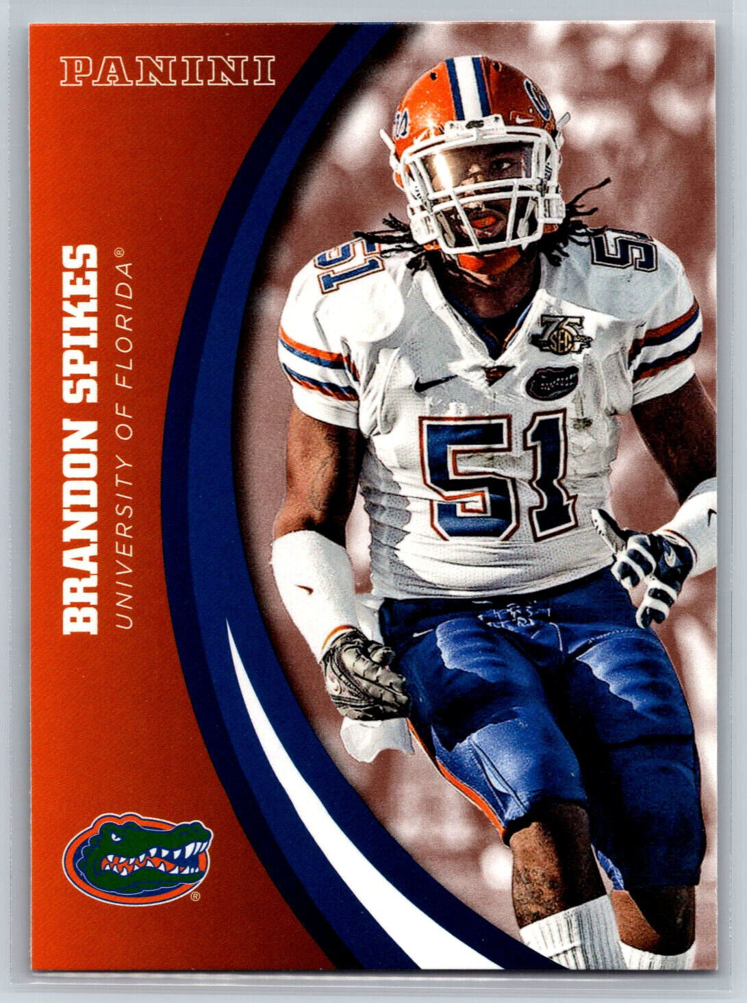 2015 Panini Collegiate Florida Brandon Spikes #72