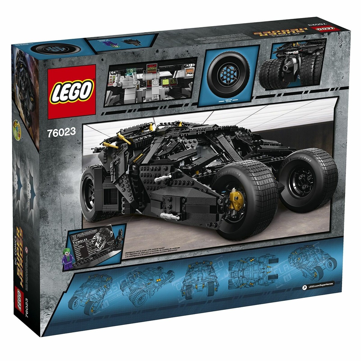 LEGO SET 76023 BATMAN THE TUMBLER NEW IN BOX FACTORY SEALED