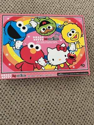 Hello Kitty / Sesame Street 300 Piece Puzzle (Japan) Near/Mint OOP