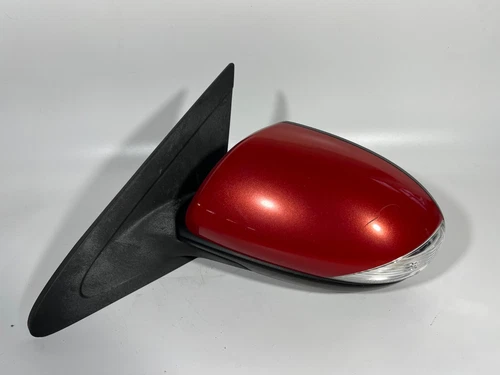 2010-2013 Mazda 3 Mazda3 Driver Left Mirror power w/ turn Velocity Red