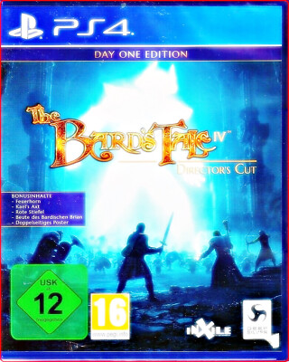 PS4 NEU/OVP THE BARDS TALE-DIRECTORS CUT - BONUS DAY ONE EDITION