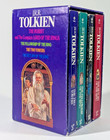 JRR Tolkien Purple Paperbacks Box Set The Hobbit, Lord of The Rings Del Rey 1982