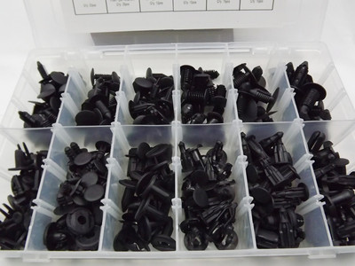Clip Automotive Push Pin Retainer Assortment Kit 192 For Toyota Honda GM Ford US