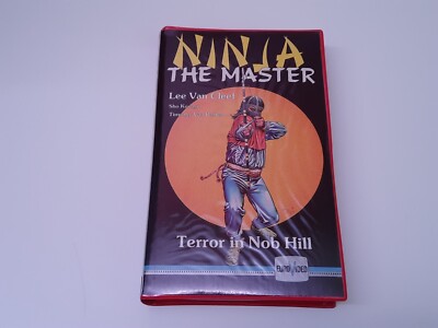 Ninja The Master - Terror in Nob Hill 1984 VHS German PAL Video Lee Van Cleef