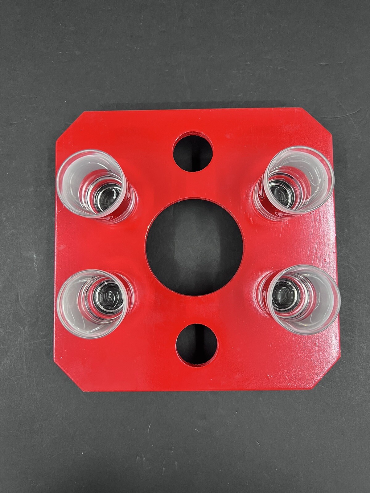 Arcopal Optical Set for Liquor Bottle in Opaline With 4 Glasses Moka Cream