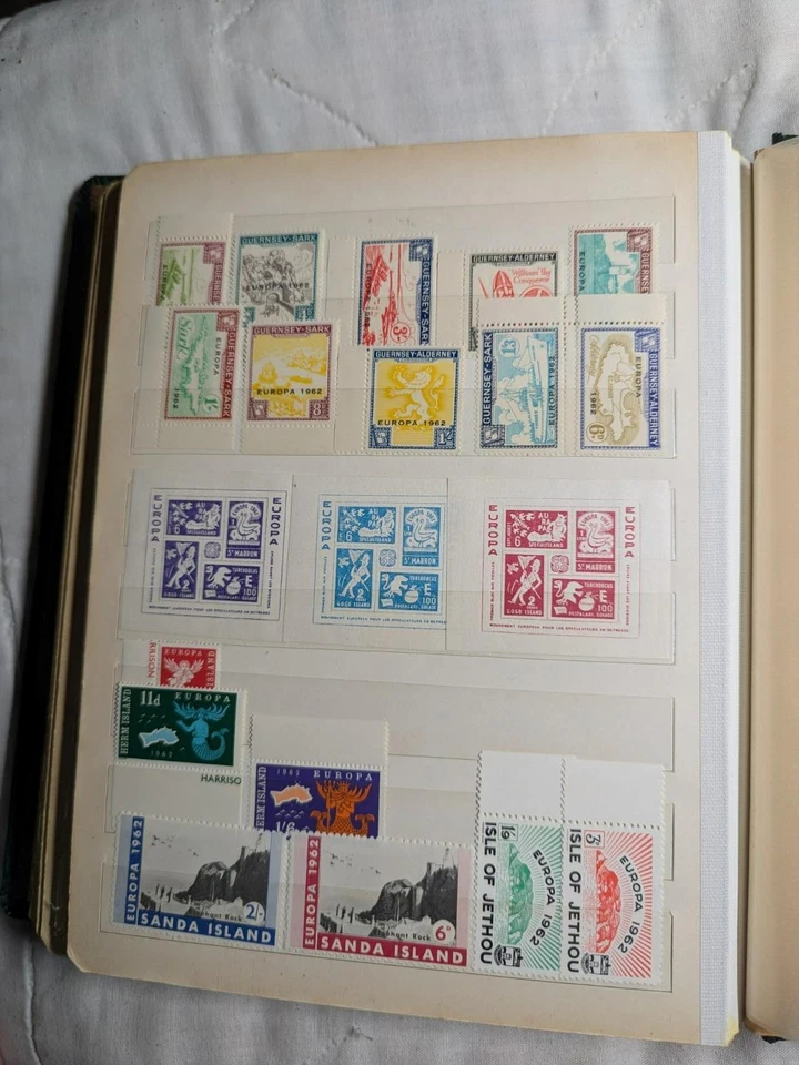 Colección Europa inusual de calidad en álbum de stock de calidad - MNH ~48 fotos Foto 3 de 4