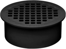 Oatey 43560 Snap-in Drain, 2 In, 2", Black