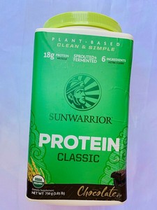 sunwarrior classic protein chocolate