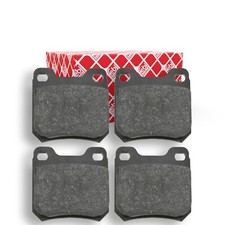 FEBI BILSTEIN Bremsbeläge Hinten (16155) für Opel Calibra A Omega Vectra B Saab