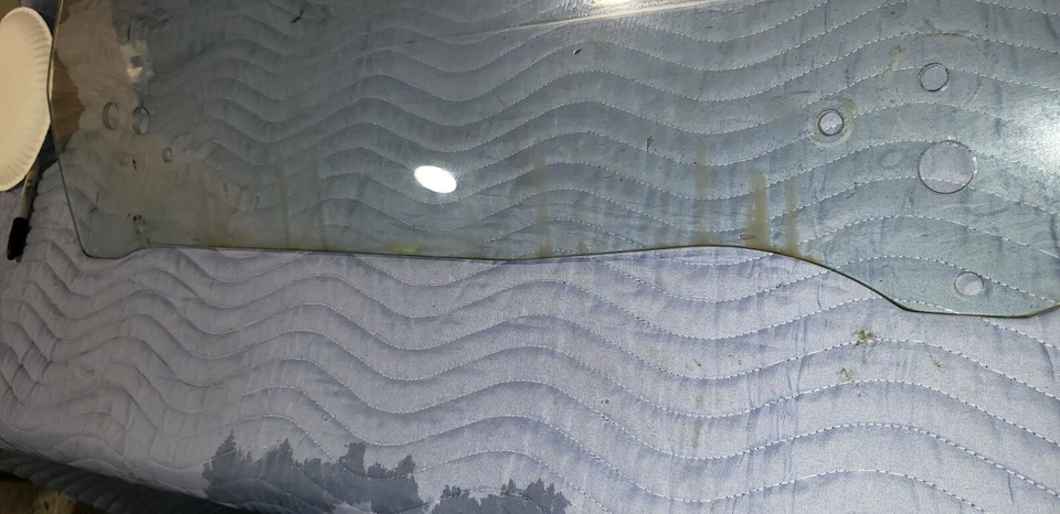 Transparente 74 1972 1973 1974 Dodge Challenger Cuda puerta cristal pasajero derecho 73 71 Foto 4 de 4