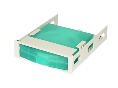 12er CD Aufbewahrungs-Box PC 1x5,25'' Einschub Case herausnehmbar mobil farbig