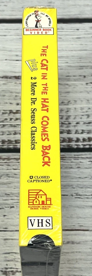 NEW THE CAT IN THE HAT COMES BACK Dr. Seuss VHS Movie - Factory Sealed - Image 4 of 4