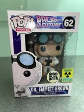 Funko POP! Dr. Emmett Brown 62 glow Back to the Future Mega Con Exclusive