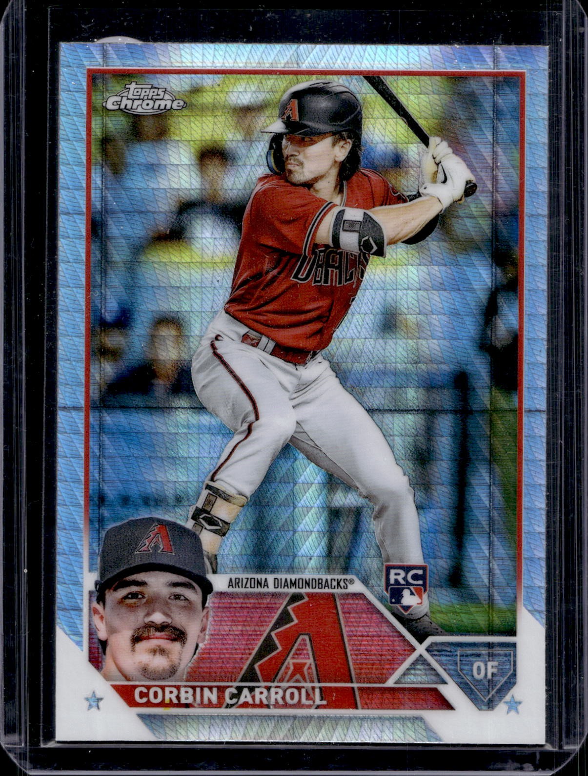2023 Topps Chrome #95 Corbin Carroll Prism Refractors