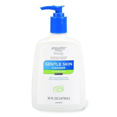 Equate Gentle Skin Cleanser for All Skin Types, Fragrance Free, 16 fl oz