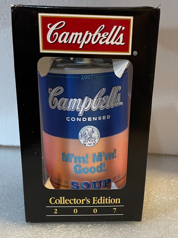 2007 Campbell's Collector's Edition Soup Can Ornament