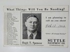 Vintage Telephone Salesman Equipment Card Lawrenceville Illinois ADVERTISING  — photo 1