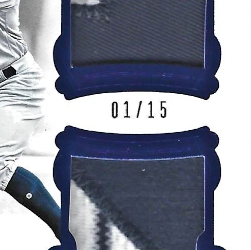 Clint Frazier 2018 Panini Flawless Dual Relics Patches 1/15 💲 - Imagem 2 de 3