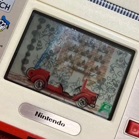 Polarizing And Reflector Plates Replaced. Nintendo Game & Watch Mickey &