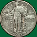 1930 Standing Liberty Quarter Near Extremely Fine Near XF Coin #41997