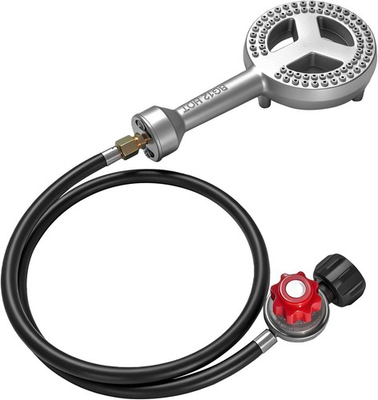 #ad #ad Cast Iron Propane Burner High Pressure w Regulator Outdoor Cooking Stove Heavy $42.99