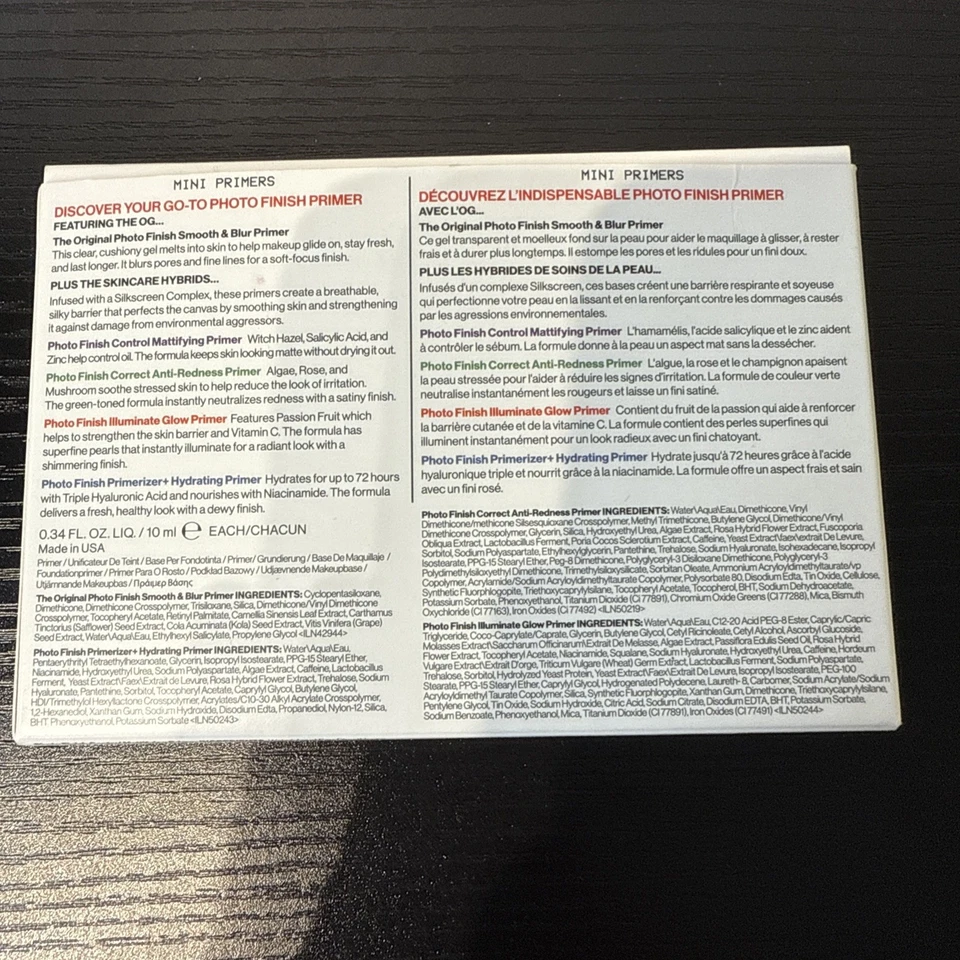 Smashbox On-Set Essentials Primer Spotlight - 5 Piece Primer Set - Image 3 of 4