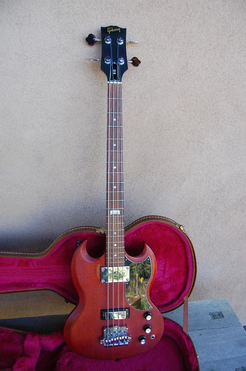 Gibson SG Bass Guitar 2014 Anniversary Model-Babicz bridge upgrade