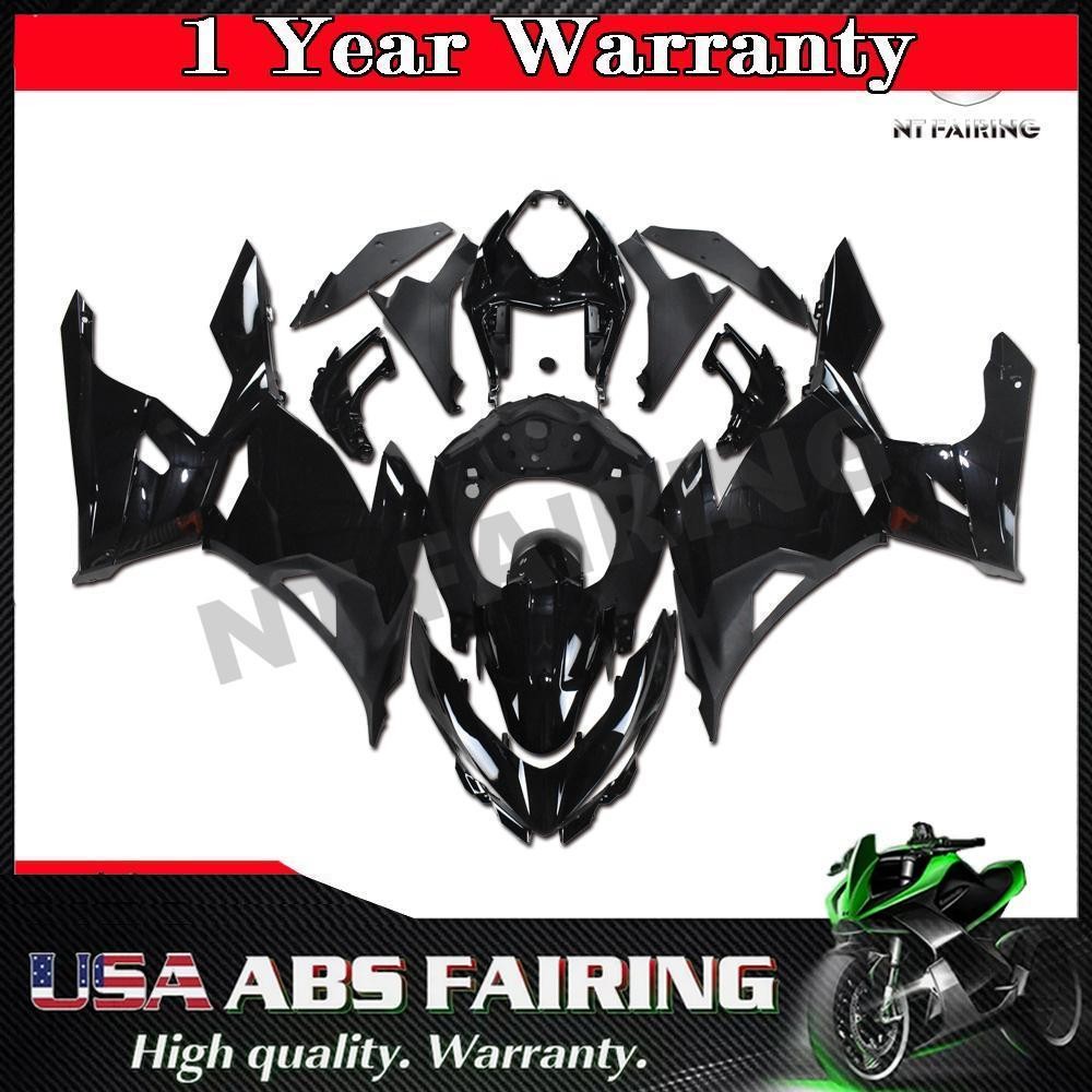 MSL Black Fairing Fit for Kawasaki 2018 2019 2020 2021 2023 2023 NINJA 400