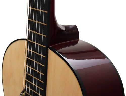 B-WARE 3/4 Konzert Gitarre Akustik Gitarre Klassik Gitarre Gigbag Tasche DVD Set - Bild 8 von 9