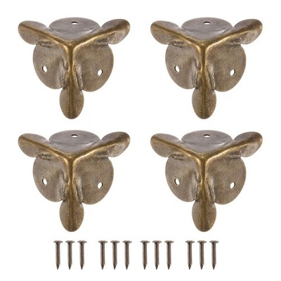 24Pcs 24mm Decorative Box Corner Cover Corner Protector Bronze