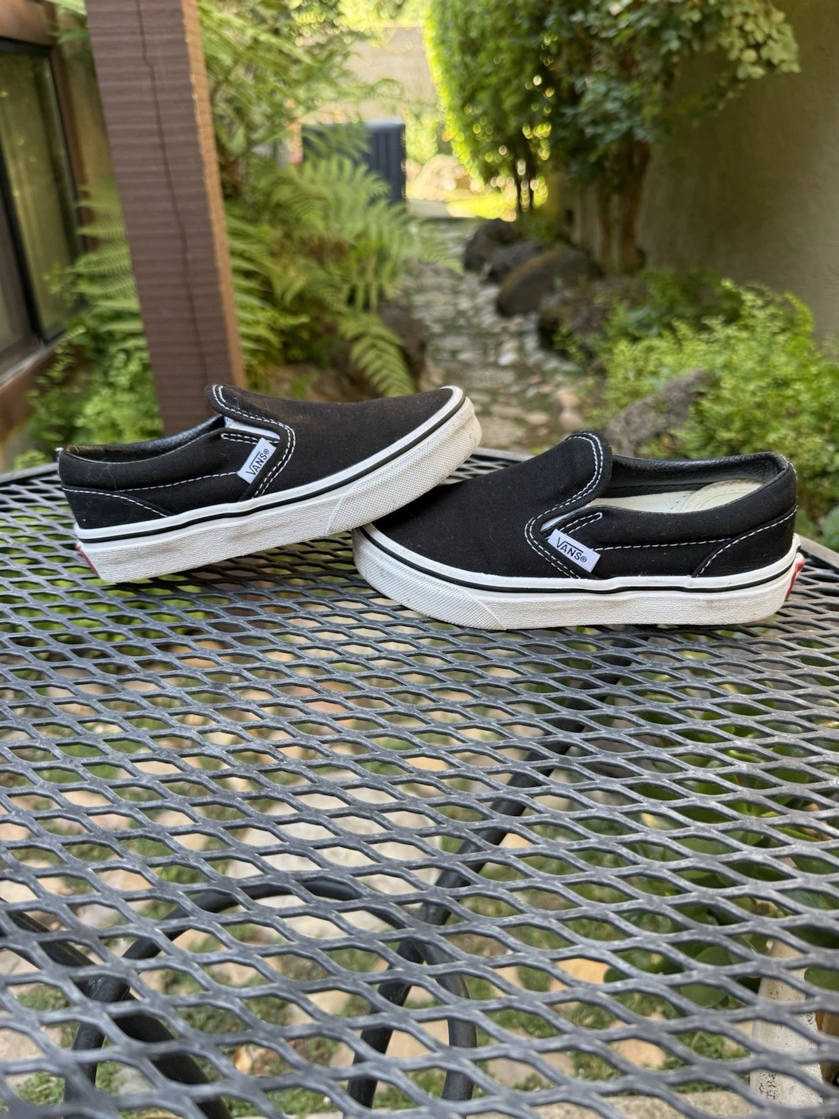 Scarpe slip on Vans nere taglia 12c bambino