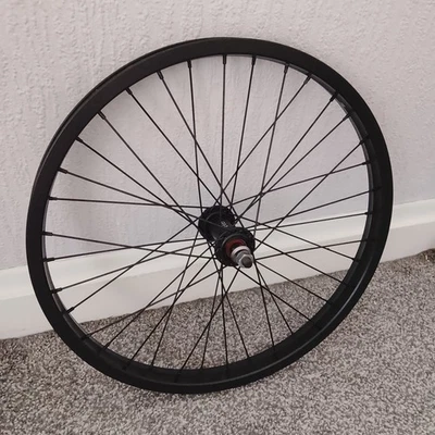 Cult BMX Front Wheel - 20 Inch Black - Single Wall - Male Hub - BMX Parts - Image 1 of 4