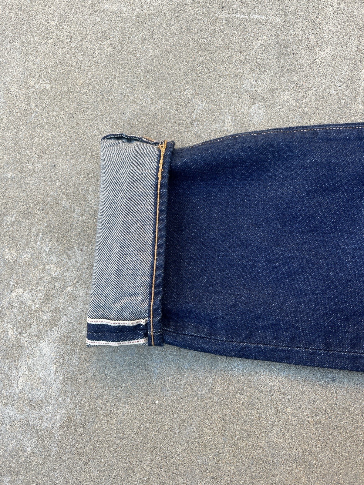 NWT Levi’s Premium 501 ‘93 Straight Fit Selvedge Jeans Men’s Size 31x30 image 7