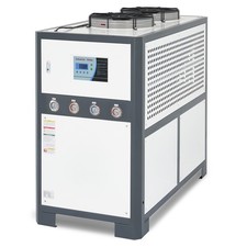 CREWORKS 22.1HP Air-Cooled Chiller Industrial Water Chiller 52.8 gal. Tank