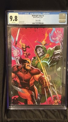 Midnight Suns #2 CGC 9.8 Marvel Comics Virgin Edition 12/22