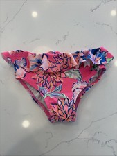 Lilly Pulitzer Girls Toddler 2T Pink Print Bathing Suit Bottoms EUC