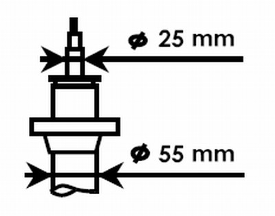 StossdÄMpfer Vorderachse FÜR Audi Q3 (8UB, 8UG) - KYB 325700-image