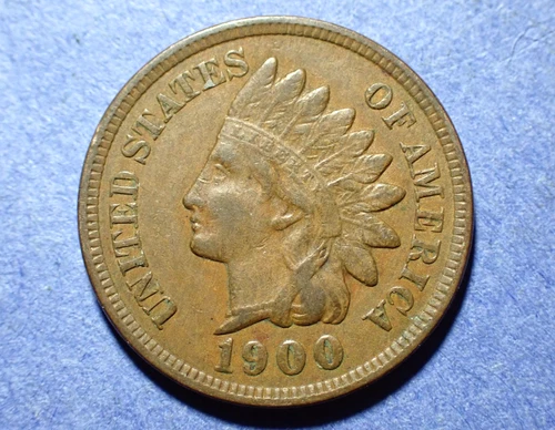 1900 Indian Cent   Abt. XF
