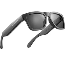 OhO Smart Glasses,Safety Glasses with Bluetooth Speaker,Indoor/Outdoor UV 