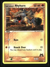 Team Magma's Rhyhorn - Common Team Magma vs Team Aqua 68/95 LP on eBay