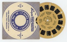 Colonial Williamsburg Virginia 1942 Tan Front View-Master Reel 181