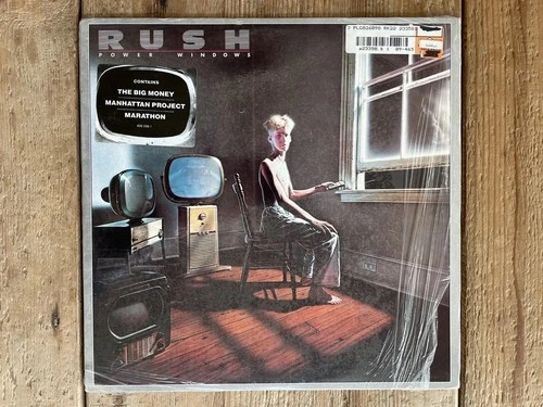 Rush: Power Windows vinyl LP VG+ 1985 Mercury 826 098-1 M-1 Alex Lifeson Geddy