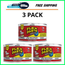 Flex Paste Super Thick Rubber Paste Sealant 8.75 Fl Oz White 3 Pack Flex Paste Super Thick Rubber Paste Sealant 8.75 Fl Oz White 3 Pack