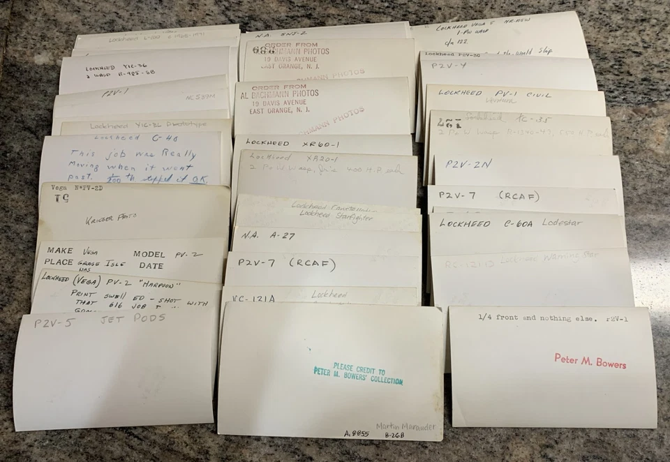 Lot 800+ Photos WWI WWII Military Aircraft Airplanes, Racers, Misc Aviation etc - Image 3 of 4