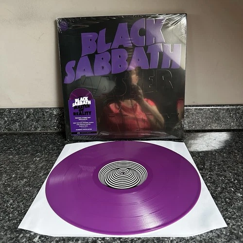 PURPLE VINYL LP BLACK SABBATH MASTER OF REALITY NUMBERED 3532 NEW NOT SEALED