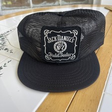 Jack Daniels Field Tester Snapback Trucker Hat 80s Vintage Full Mesh