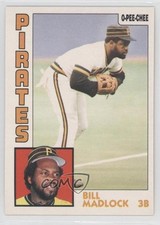 1984 O-Pee-Chee Bill Madlock #250 0j0