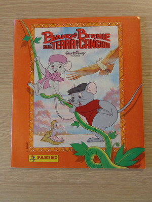 Panini White and Bernie in Kangaroo Land Album CPL Newsstand 1991 Disney  